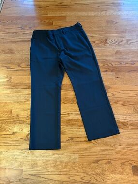 Perry Ellis Men's Navy Dress Pants - Straight Leg